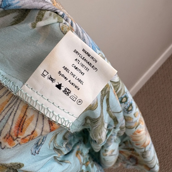 Abel the Label Floral Cottage Maxi Dress - Size Small - Picture 7 of 10